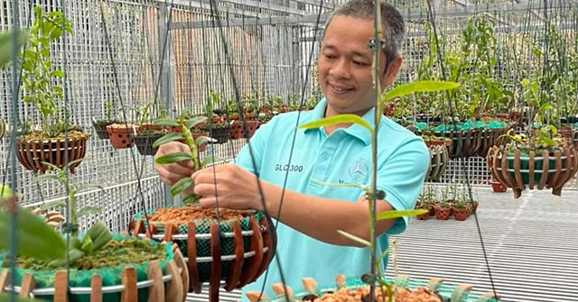 Thầy giáo trẻ Tuấn Bùi và hành trình chinh phục loài lan vương giả