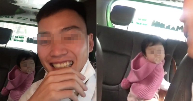 Tài xế taxi đăng clip “mẹ não cá vàng bỏ quên con trên xe” và sự thật bất ngờ - 1