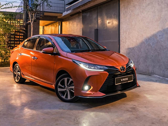 Cận cảnh nội thất của Toyota Vios 2022