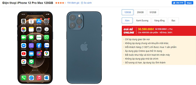 Hàng loạt smartphone giảm kịch dịp tết dương lịch 2022 - 3