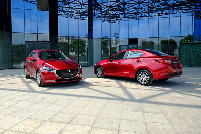 Giá xe Mazda2 lăn bánh tháng 1/2022, ưu đãi 50% LPTB - 1
