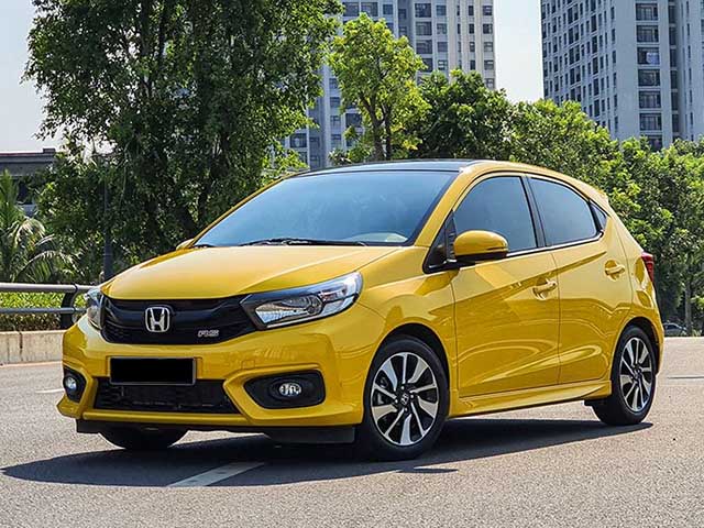 Bảng giá xe ô tô Honda Brio 2022 Chiếc hatchback không gian A giá hữu  nghị