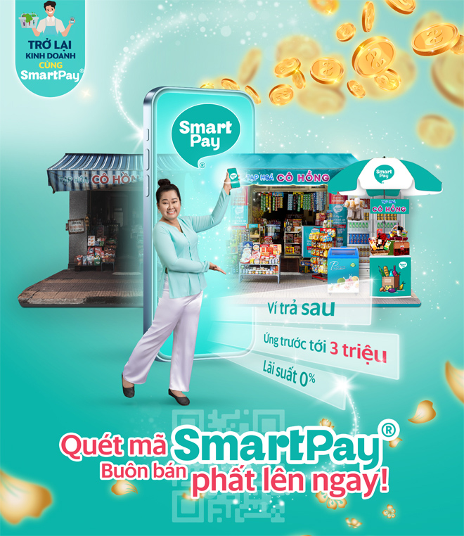 SmartPay triển khai chương trình hỗ trợ tài chính hơn 200 tỷ đồng cho tiểu thương và người tiêu dùng mùa Tết - 1