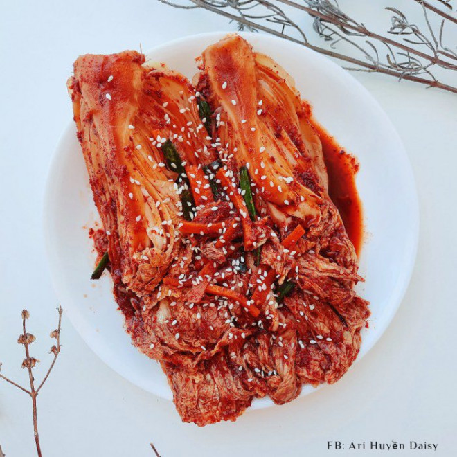 Làm cách này kim chi đảm bảo giòn tan, lên màu cực hấp dẫn - 4