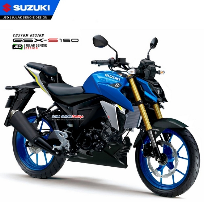 Xuất hiện Suzuki GSX-S150 2022 xịn xò hết nấc, MT-15 thêm phần lo ngại - 1