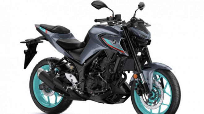 Yamaha MT-03 2022 ra mắt, thêm màu mới Cyan Storm - 1