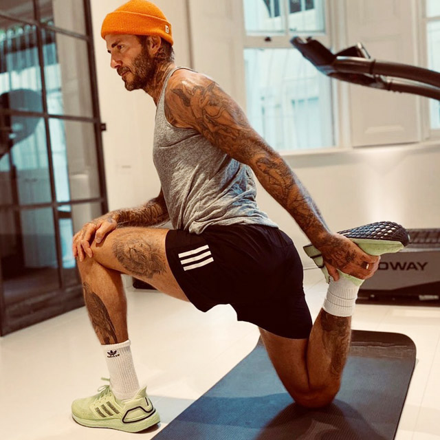 David Beckham cởi áo lộ body cuồn cuộn, nổi cơ rắn chắc khi quay lại phòng gym - 6