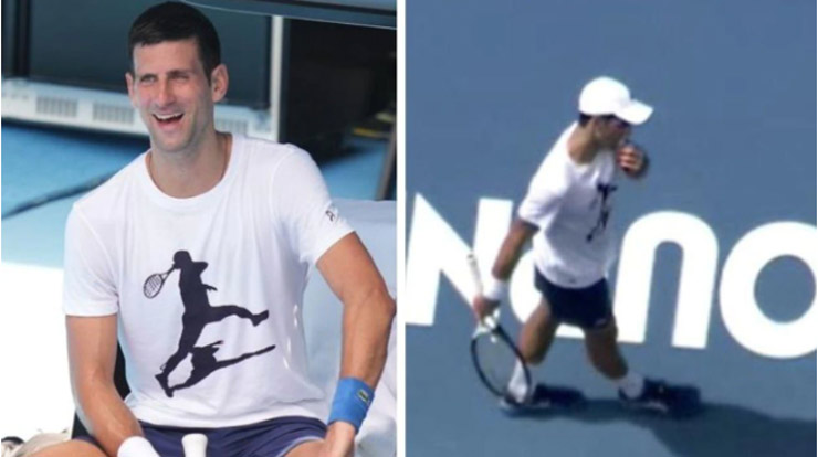 Djokovic reveals clip "exercise"  Waiting for the Australian Open, Nadal was accused of being favored - 1