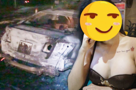 Sao Việt bị nổ túi ngực, tai nạn kinh hoàng vì xe cháy rụi