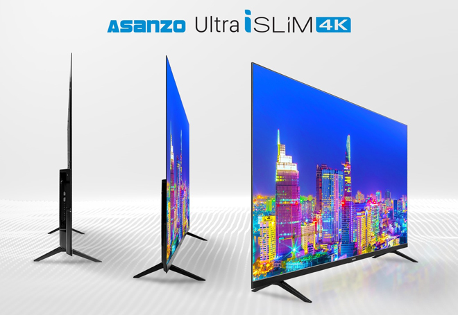 ASANZO ra mắt sản phẩm mới Smart TV Ultra iSLIM 4K - 1
