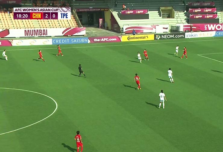 Video bóng đá ĐT nữ Trung Quốc - Đài Loan (TQ): Đại thắng 4 bàn, tuyển nữ Việt Nam được lợi - 1