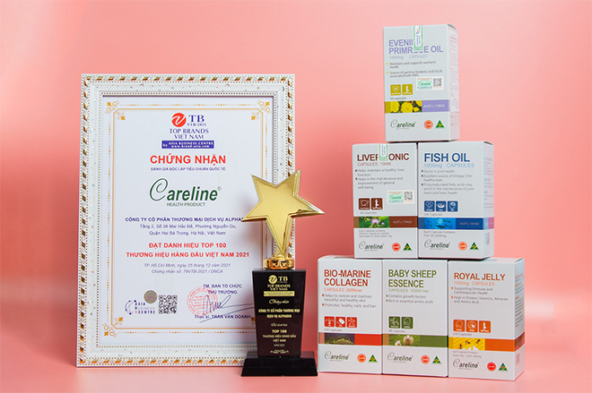 Careline Úc đạt danh hiệu Top 100 thương hiệu hàng đầu Việt Nam 2021 - 1
