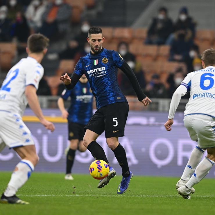 Video bóng đá Inter Milan - Empoli: Sanchez mở điểm, kịch tính phút 104 (Coppa Italia) - 1