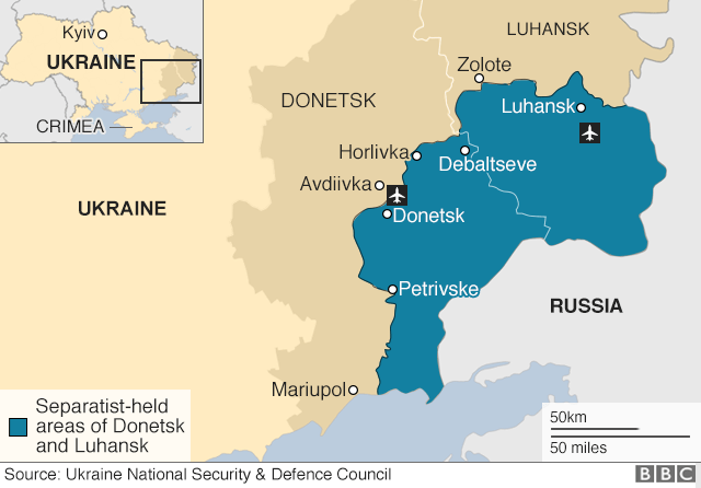 Điện Kremlin: Ukraine dàn quân ở tiền tuyến, chuẩn bị tấn công phe ly khai - 2