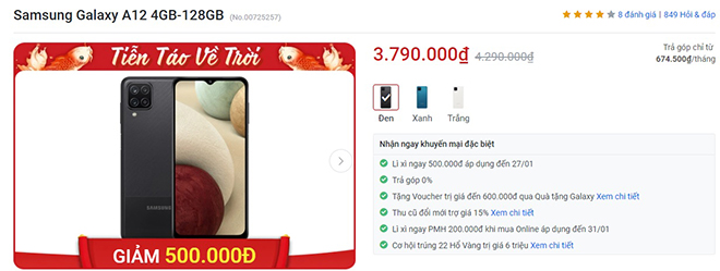 Đâu là những điện thoại tầm trung giảm nhiều nhất dịp cận Tết? - 5