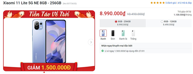 Đâu là những điện thoại tầm trung giảm nhiều nhất dịp cận Tết? - 4