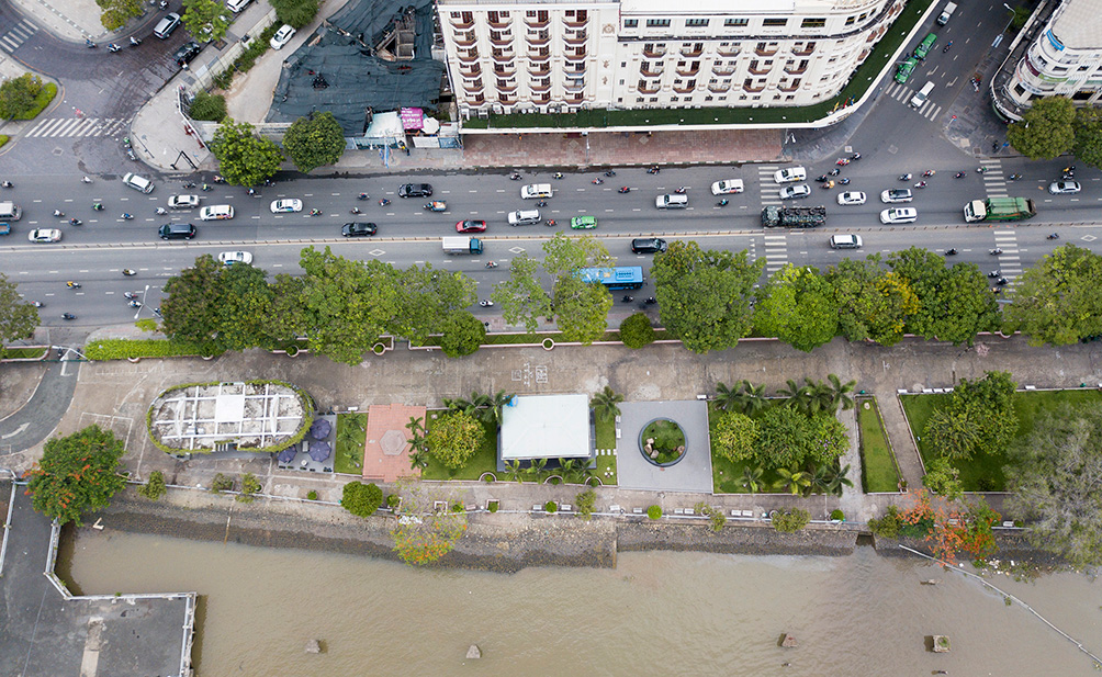 Vẻ hiện đại ở công viên bên bờ sông Sài Gòn sau cải tạo - 4