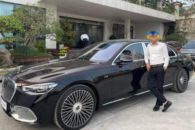 Cận cảnh Mercedes-Maybach S680 2022 hơn 25 tỷ của đại gia Phú Thọ - 1