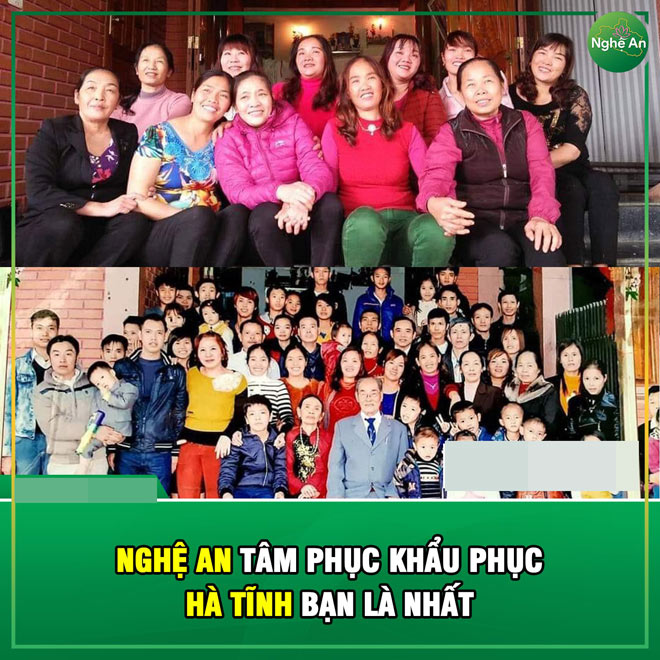 Nghệ An “cay đắng” nhận thua khi Hà Tĩnh tìm được gia đình sinh 14 cô con gái - 1