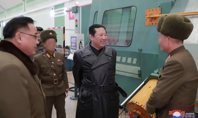 Lần xuất hiện mới nhất của nhà lãnh đạo Triều Tiên Kim Jong Un - 1
