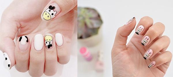 Những mẫu nail nhẹ nhàng đi học đẹp đơn giản cuốn hút nhất hiện nay - 3