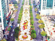Toàn cảnh đường hoa Nguyễn Huệ 2022 trước "giờ G"