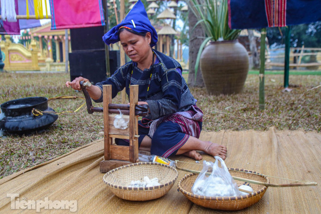 Đặc sắc nghi thức 'cúng vợt sợi bông' của đồng bào Ba Na - 8