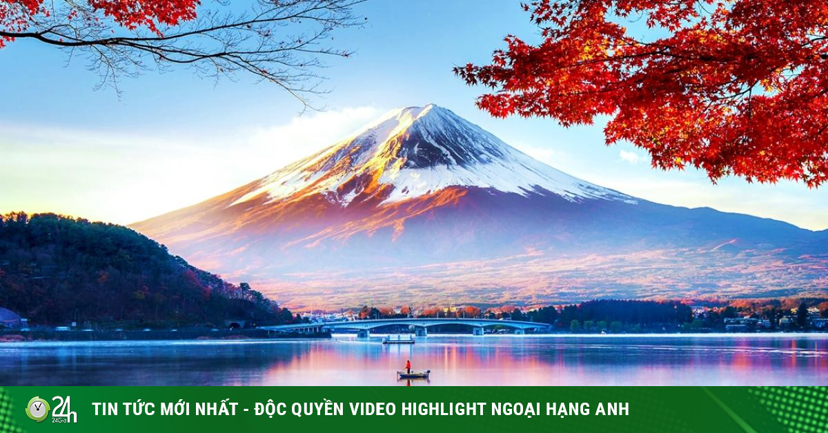 Cảnh đẹp bốn mùa quanh năm thuần khiết tuyệt mỹ của núi Phú Sĩ