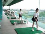 Thí sinh Miss Baby Việt Nam 2021 học đánh Golf
