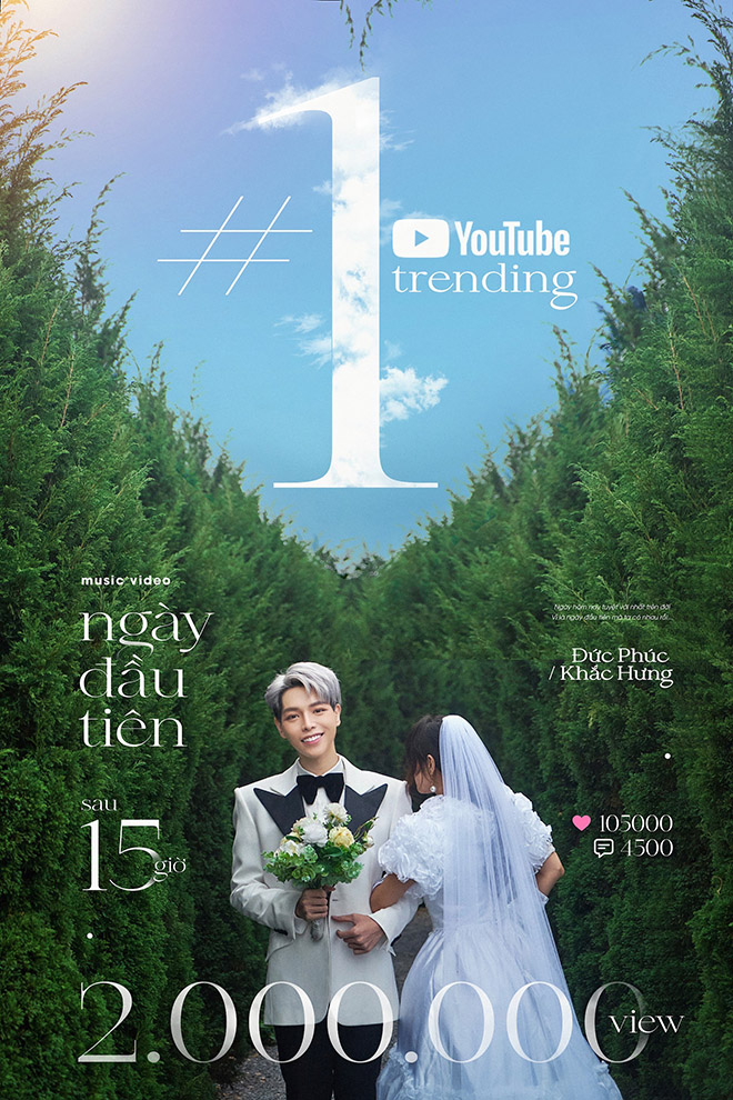 Đức Phúc khuấy đảo Top 1 Trending YouTube khiến ai cũng kiêng nể - 1