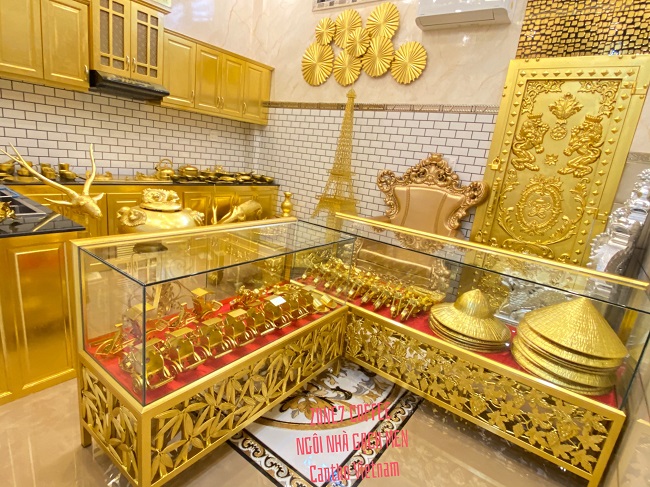 Chiêm ngưỡng loạt lâu đài dát vàng, nội thất toàn gỗ quý trị giá nghìn tỷ của đại gia Việt - 4