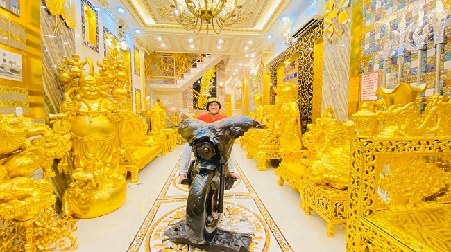 Chiêm ngưỡng loạt lâu đài dát vàng, nội thất toàn gỗ quý trị giá nghìn tỷ của đại gia Việt - 5