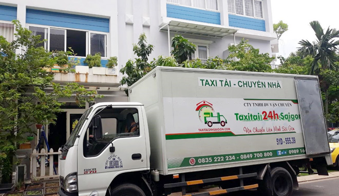 Xe tải chuyển nhà trọn gói đi tỉnh của Taxi Tải 24H Sài Gòn - 1