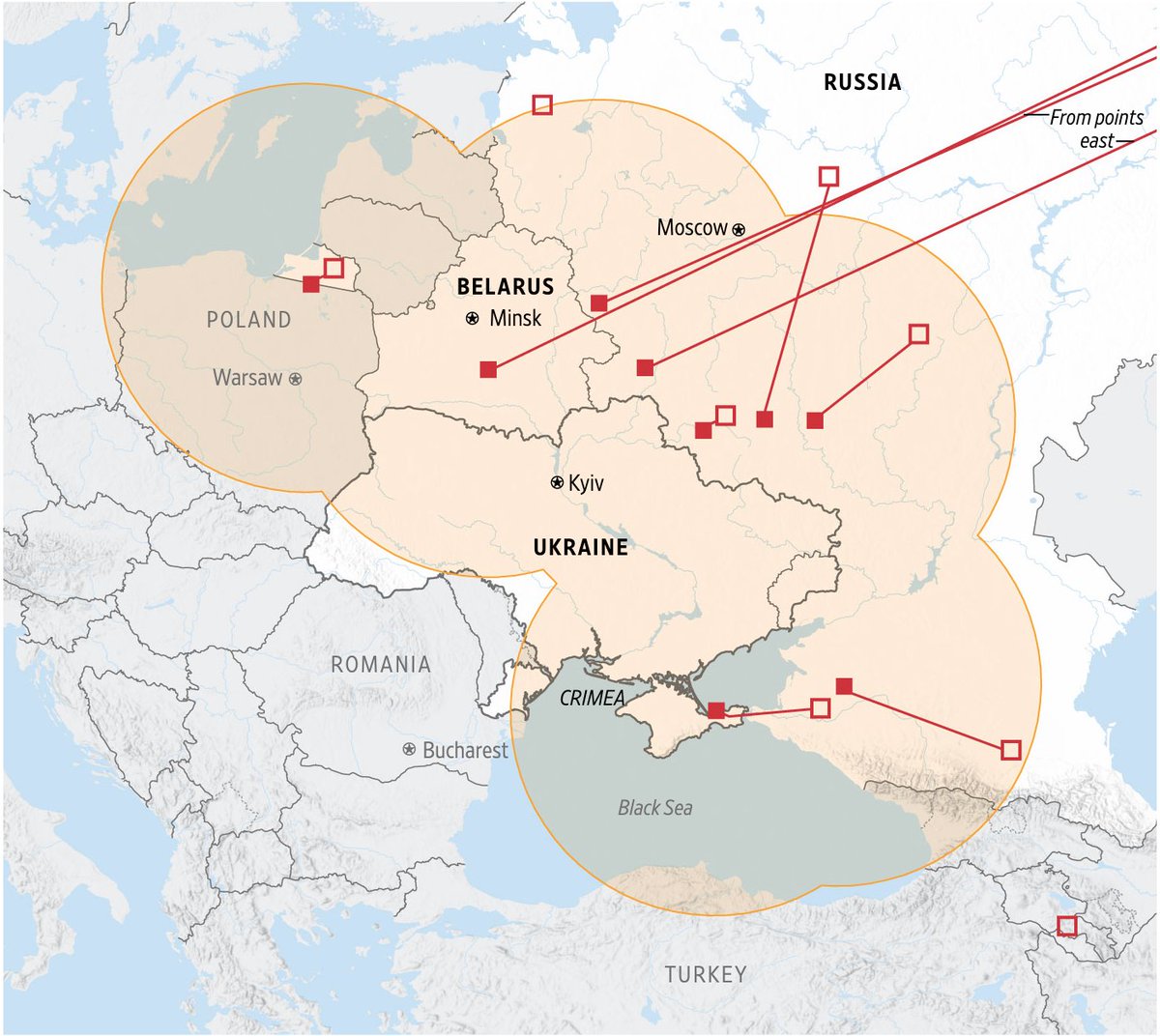 Mỹ: Pháo binh Nga vào vị trí tấn công Ukraine dọc biên giới - 2