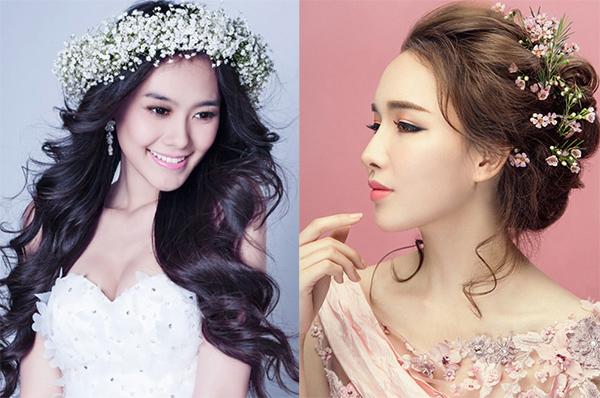 20 kiểu tóc cô dâu đẹp đơn giản xinh ngây ngất dẫn đầu xu hướng hiện nay - 26