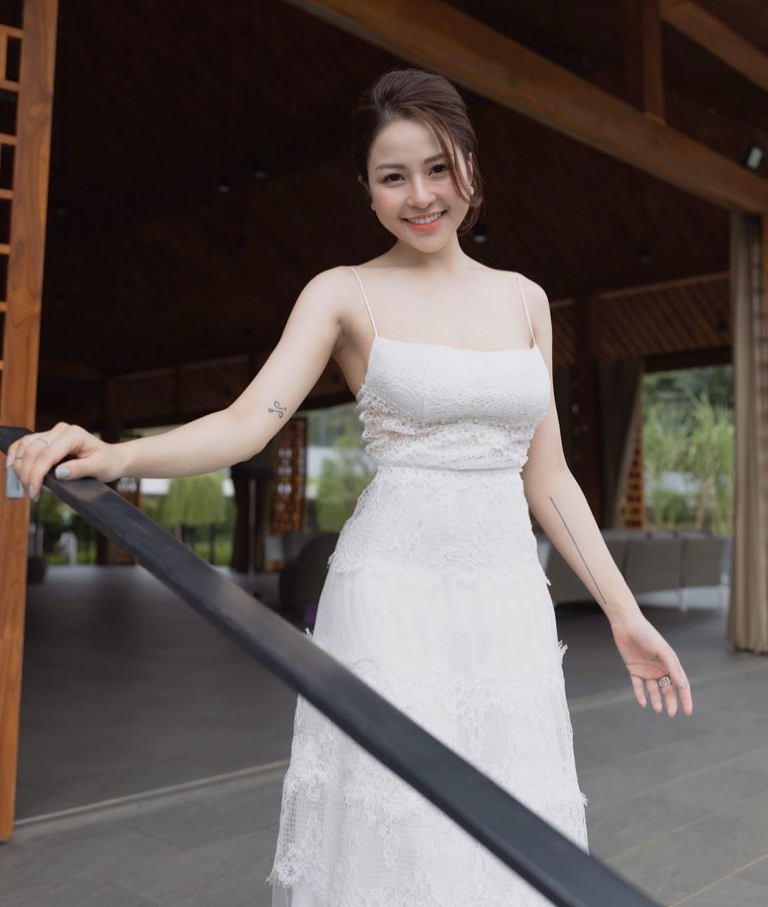 Hot girl Trâm Anh làm việc này cả khi đánh golf bảo sao da mịn đẹp như em bé - 5