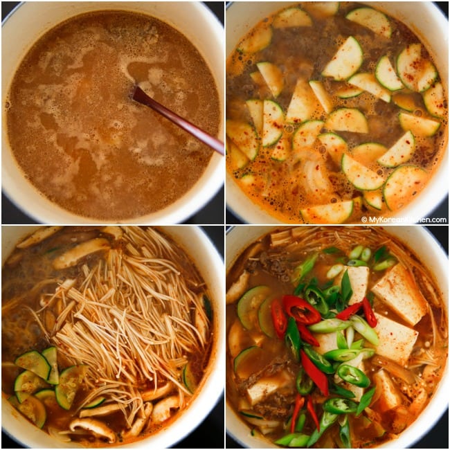 Canh tương đậu Hàn Quốc nóng hổi cho ngày lạnh - 2