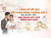 Bảo Tín Minh Châu trao 100 triệu đồng cho khách trúng thưởng mùa cưới đợt 1