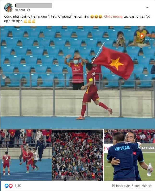 Mạng xã hội 'bùng nổ' khi Việt Nam lần đầu vô địch U23 Đông Nam Á - 6