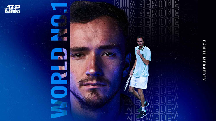 Medvedev số 1 thế giới: “Cây sào” 1,98m khiến Djokovic – Nadal nể phục ra sao? - 1