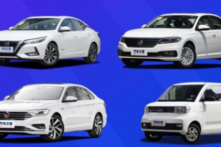 Tốp 10 mẫu ô tô Trung Quốc bán chạy nhất