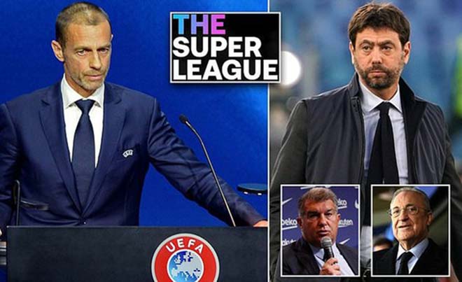 Super League tái khởi động: Chủ tịch UEFA lên án 3 CLB, sếp Juventus đáp trả - 1
