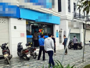 Nóng: Nam nghi phạm dùng súng... giả đi cướp ngân hàng ở Hà Nội