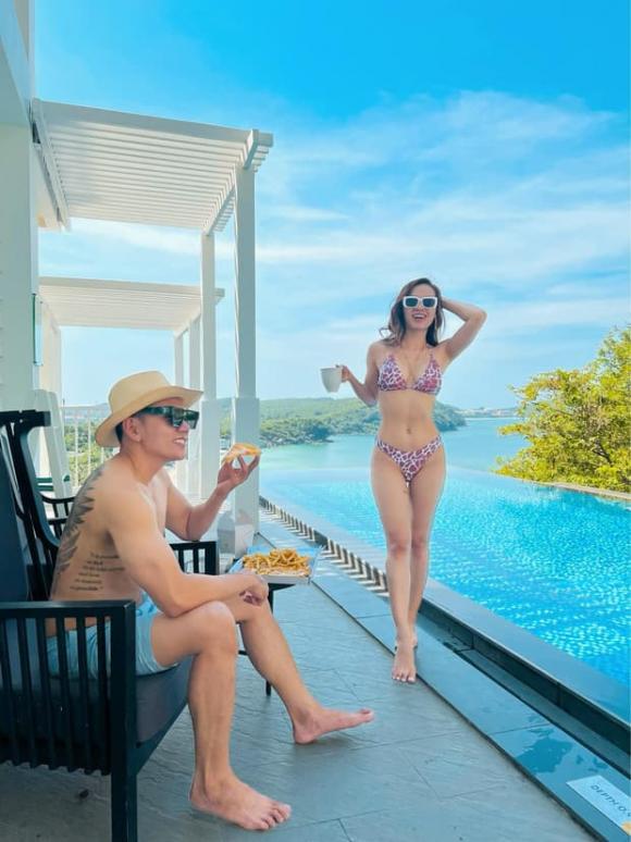Phương Trinh Jolie đọ body cùng chồng sắp cưới: "Kẻ tám lạng, người nửa cân" - 2