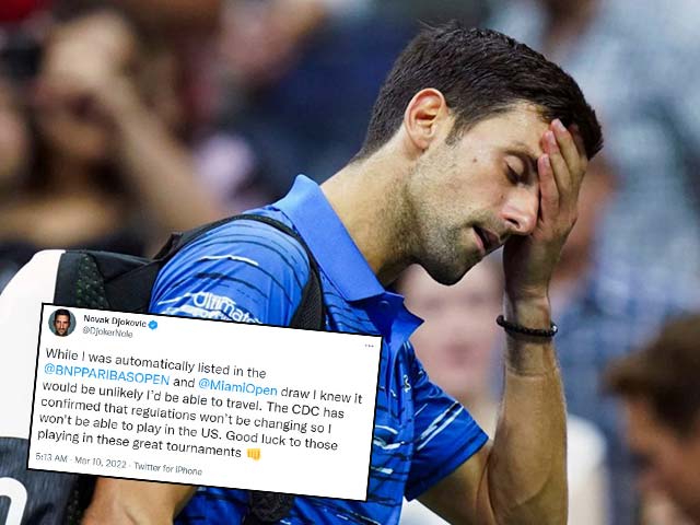 Djokovic announces good news for Nadal, Medvedev in Indian Wells