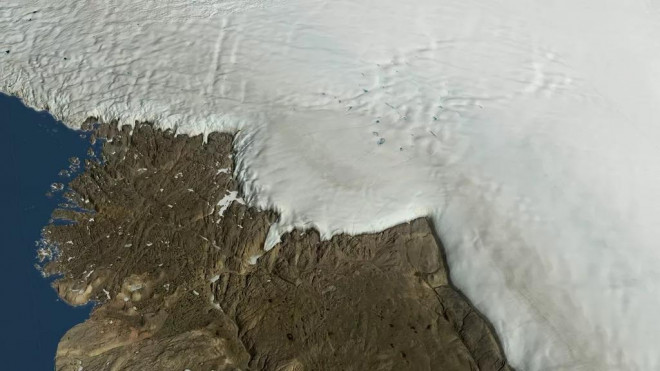 Băng Greenland chôn giấu kẻ tấn công ngoài hành tinh 58 triệu tuổi? - 1