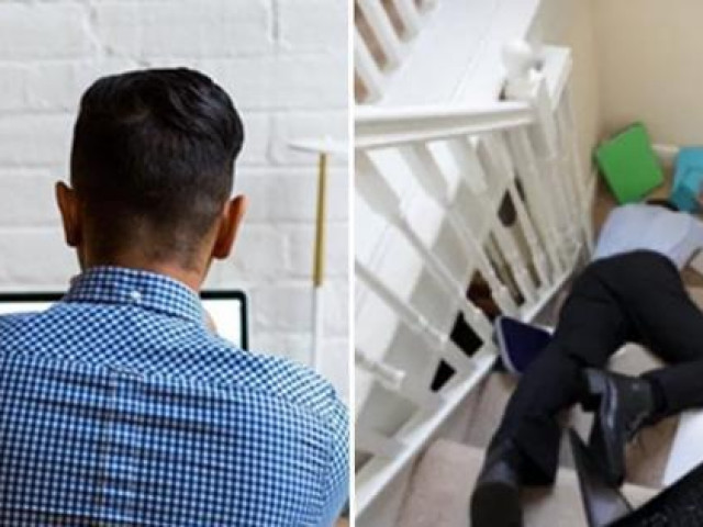 Nhân viên trượt ngã khi đi từ giường tới bàn làm việc ở nhà, tòa án bắt công ty bồi thường