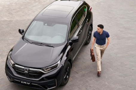 Giá xe Honda CR-V lăn bánh tháng 3/2022, giảm 50% phí trước bạ