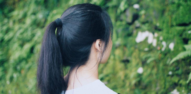 Tóc mái thưa buộc cao mái dài Hàn Quốc tóc 2 mái nữ cột kiểu gì đẹp