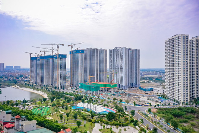 Imperia Smart City thi công tích cực phân khu mới The Mirae Park - 5